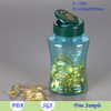 200ml circular vitamin health product plastic bottle