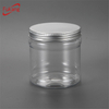 500ml transparent pet plastic peanut butter jar and label