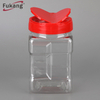 Clear Empty Spice Bottles 500Ml Plastic Pet Salt Shaker Spice Jar