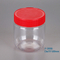 Wide mouth 10oz 300ml clear food plastic PET jar with screw cap