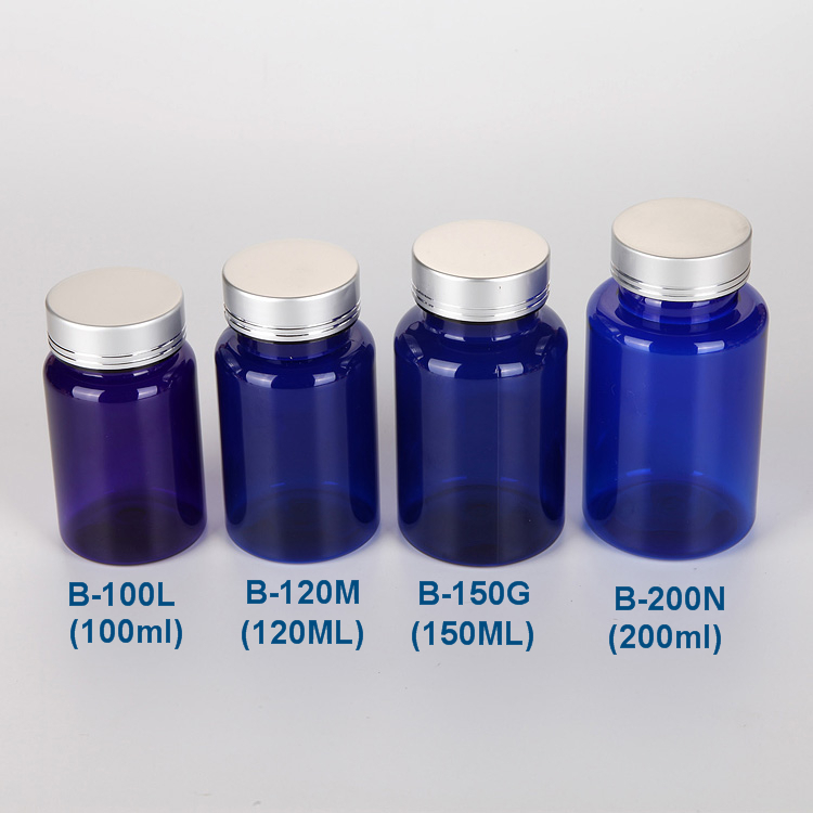 200ml Empty Plastic Pet Bottle for Capsule Supplement