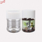 350ml food grade clear PET plastic jar for cookie/candy