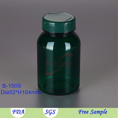 150ml plastic pet bottles amber pharmaceutical tablet packaging