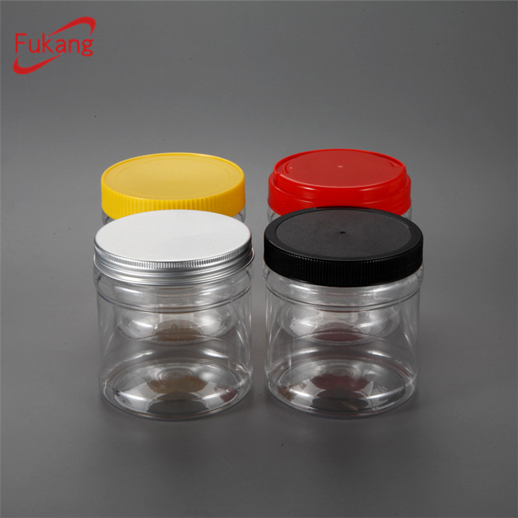 Disposable Transparent Round Food Safe Storage Jar