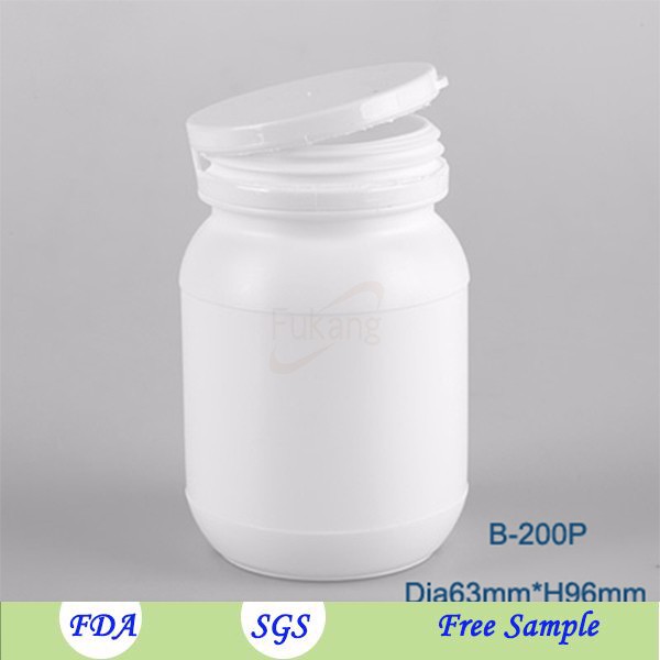 150ml PE circular health product plastic bottle
