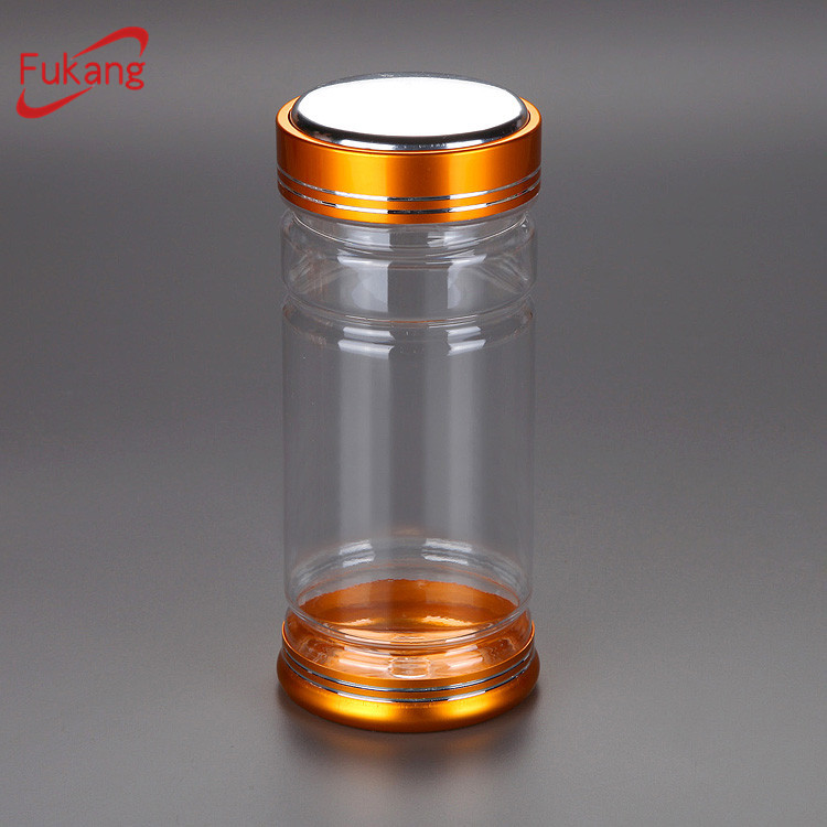 250ml PET plastic tablets pharmaceutical white round pill bottle,PET pharmaceutical white plastic bottles with metal screw top l