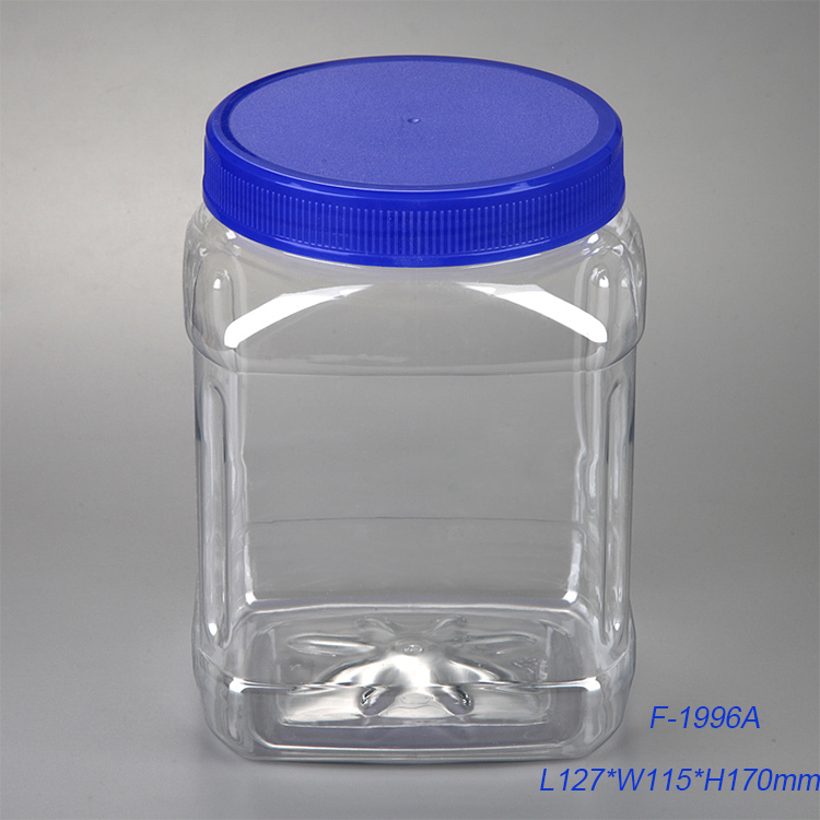 2-liter circular food plastic bottle