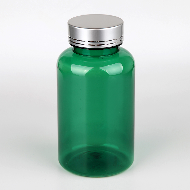 China manufacture 200ml empty PET vitamin container capsule bottle