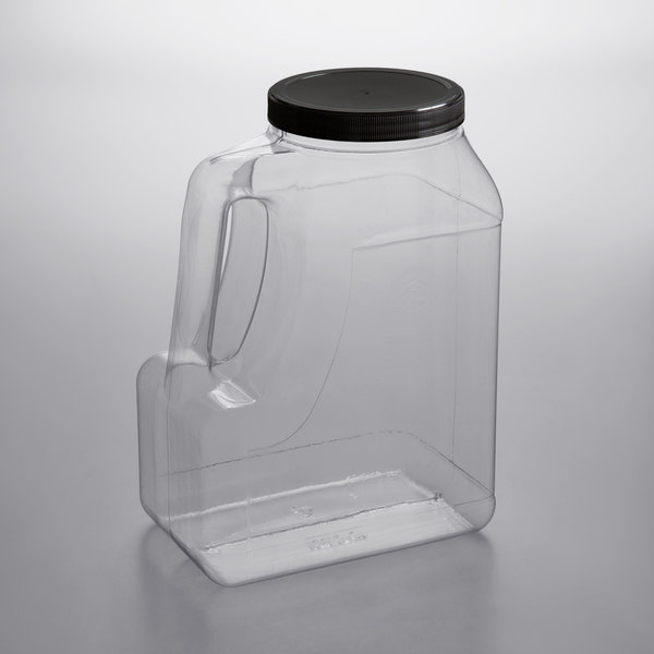 1L square seasoning plastic bottle