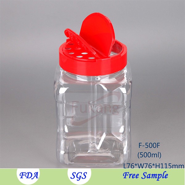1.5L Clear Pet Plastic Candy /Chocolate Food Storage Jar