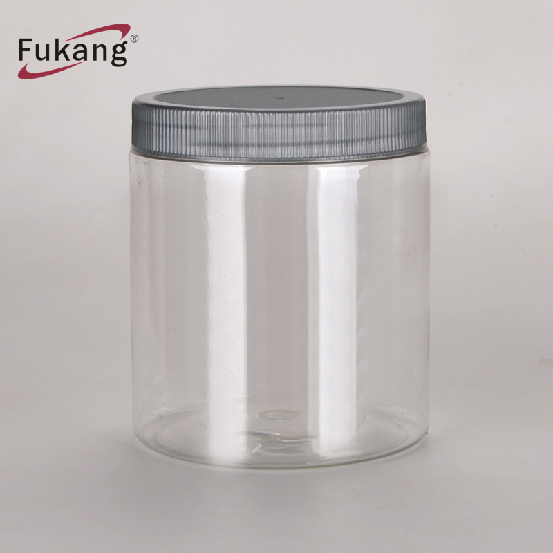 650ml wide mouth hair oil plastic container