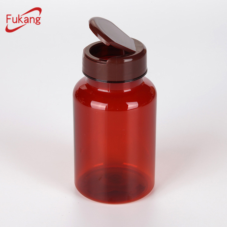 150ml black wide mouth pet supplement bottle,herbal medicine plastic bottle wholesale