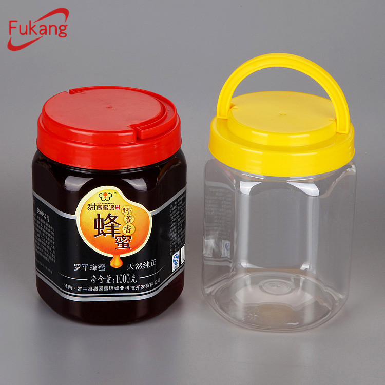 850ml circular food grade plastic bottle