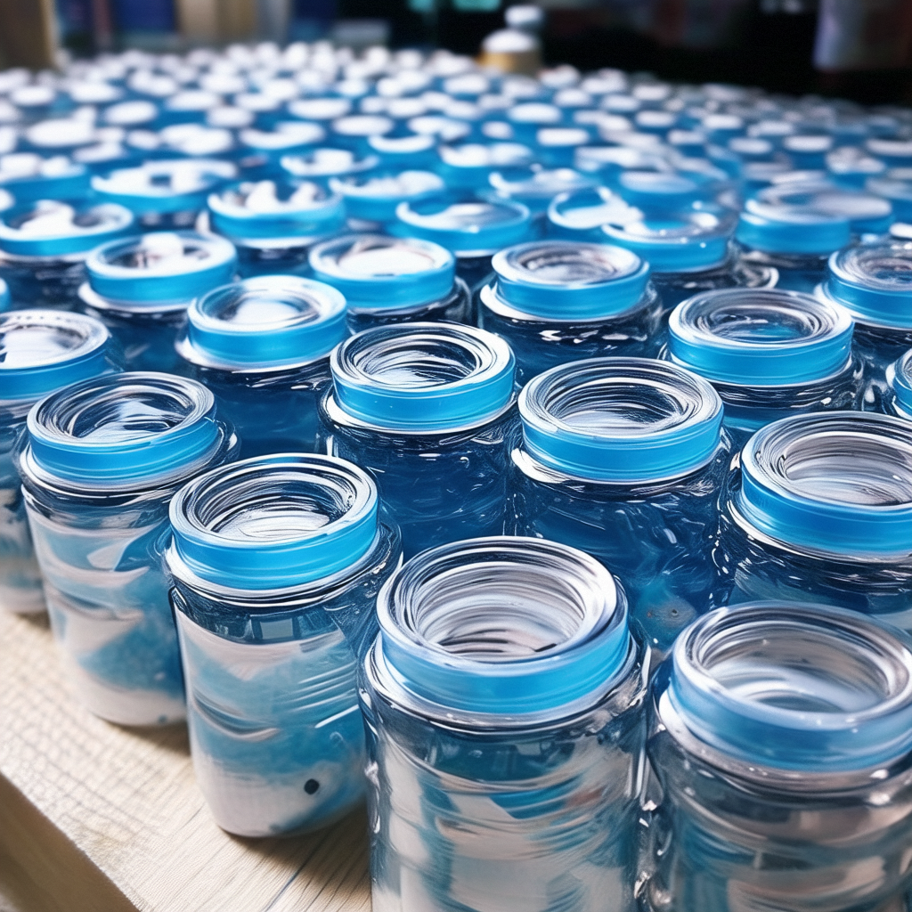 Plastic bottles for health products