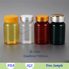 120ml 120cc 4oz PET plastic bottle child proof cap drug/medicine/tablet/supplement food garde bottle