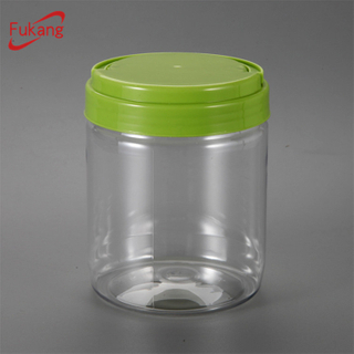 20 oz Plastic Bottles Clear PET Jars Packaging Food Storage