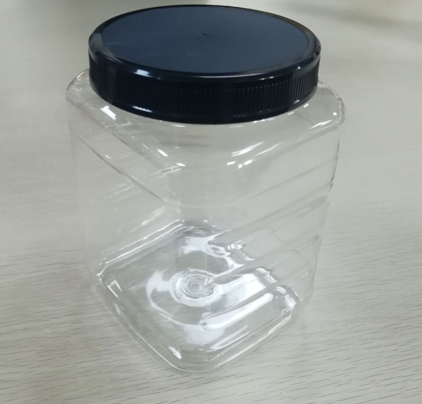 2.2L circular food plastic bottle