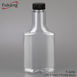 425ml square seasoning plastic bottle