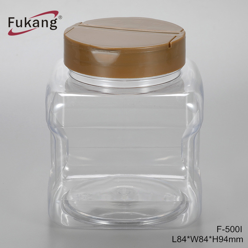450ml kitchen plastic spice shaker jar factory supplier