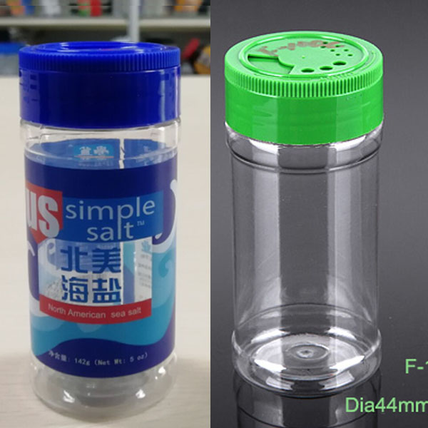 3.5 oz Plastic Spice Bottle for Sea Salt, Seasoning Blends Bottles