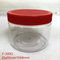 300ml Wide-mouth PET Bottle Clear Empty Plastic Jars with Lids