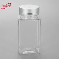 China manufacturers 120ml PET plastic pill vitamin bottles