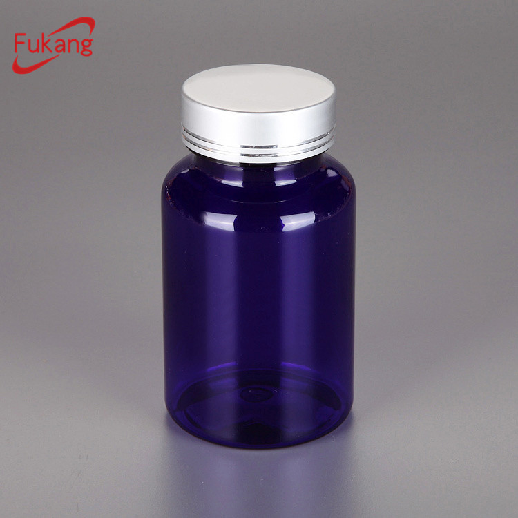 150ml black wide mouth pet supplement bottle,herbal medicine plastic bottle wholesale