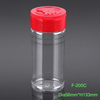 100ml round essence condiment plastic bottle