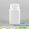 90cc 150cc 160cc 190cc HDPE plastic bottle square shape white with child proof cap capsule pill containel
