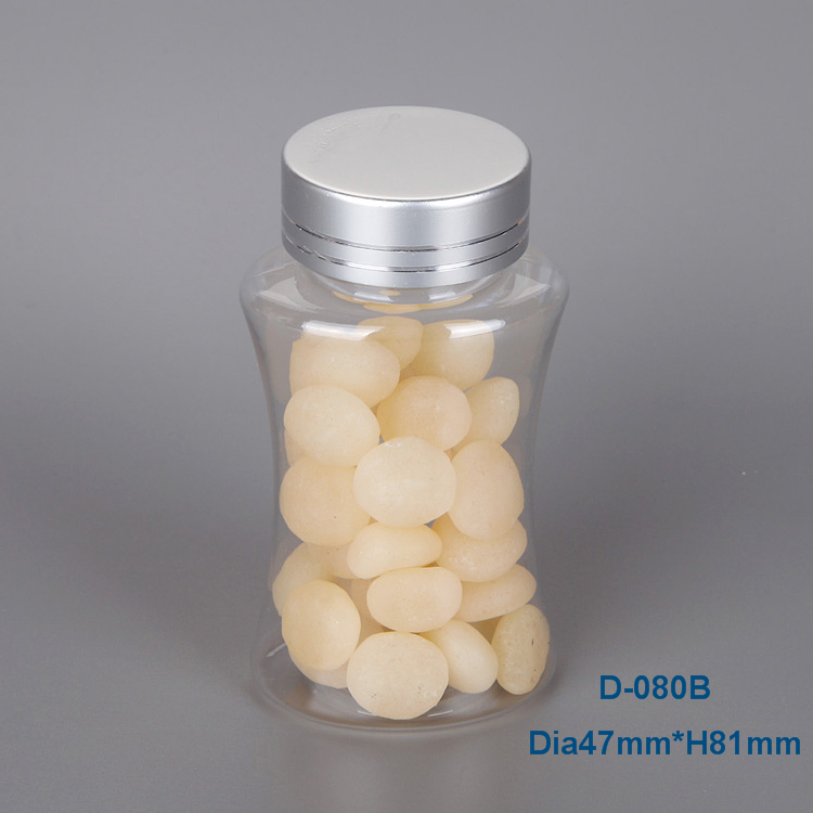 ODM/OEM 80cc plastic medicine bottle for pill package