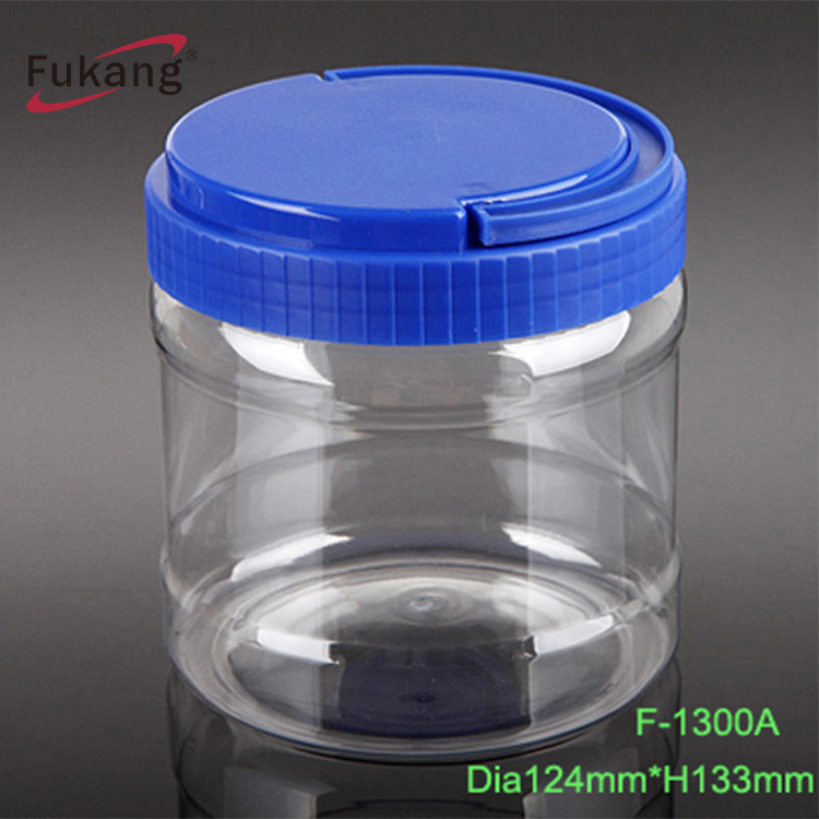 2L white Biodegradable Milk Protein Powder Plastic Jar