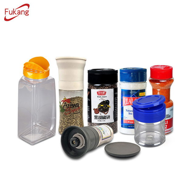 Wholesale 500 Gram Spice Pet Jar High Quality 15 Oz Plastic Spice Jars Container