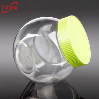 500ml spherical food plastic bottle