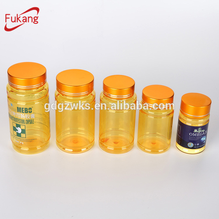 200ml circular food grade health product plastic bottle
