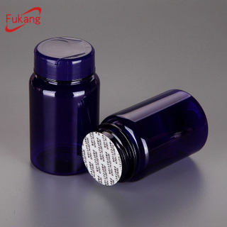 100 ml circular health product plastic bottle