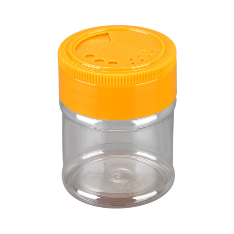 Hot Sale Plastic Spice Salt Pepper Shakers Seasoning Jar for BBQ Condiment