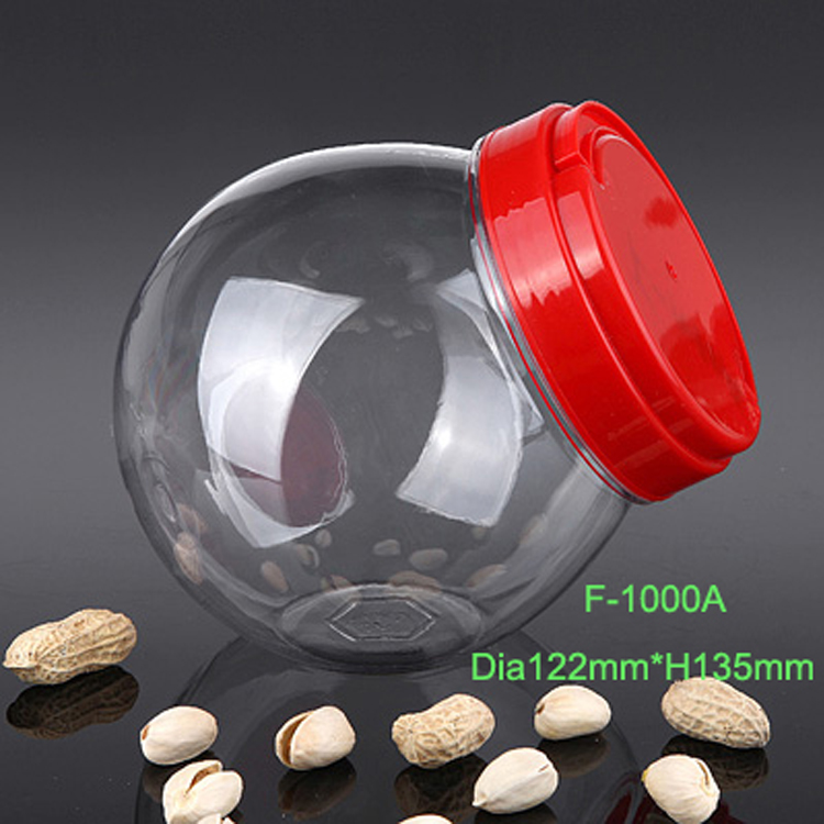 360ml spherical food grade plastic bottle