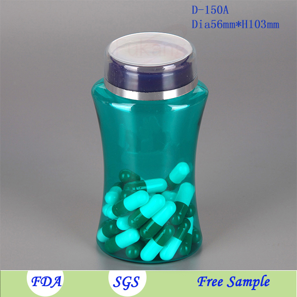 150ml vitamin plastic bottle