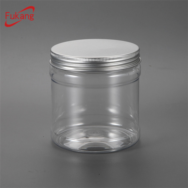 China Wholesaler Food Grade Clear Transparent Plastic Jar