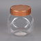 PET round plastic containers packaging cosmetic cream jar clear plastic jars