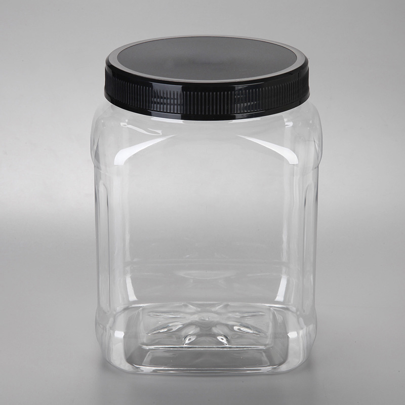 2.2L circular food plastic bottle