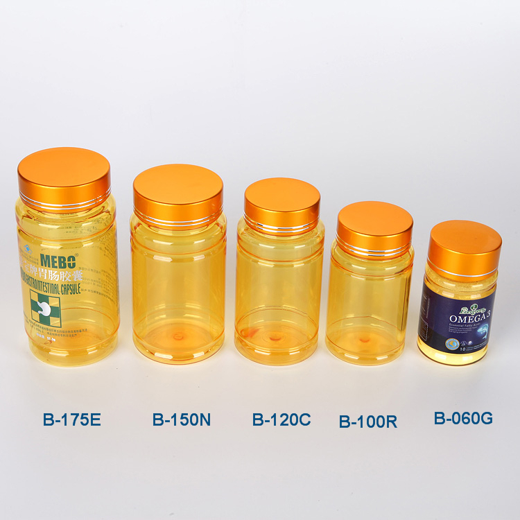PET Capsules Pharmaceutical Plastic Bottle Pharmacy Plastic Vial Pill Bottle