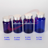 free sample packaging companies,Pet blue plastic bottles 150ml for vitamins supplement packaging