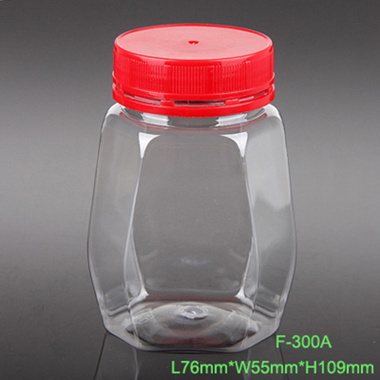 320ml packing bottle, clear cylinder plastic jars for ice cream, industrial plastic container manufacturer wholesale