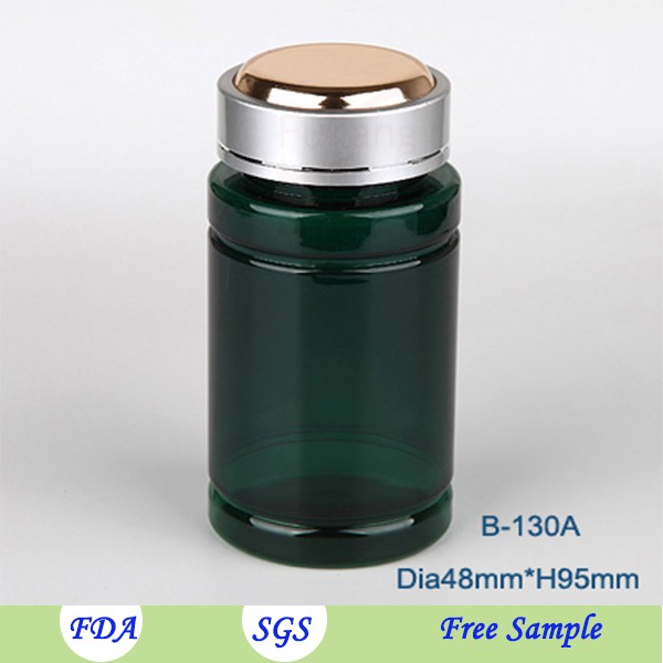 High Quality 130cc Pill Plastic PET Bottle,Plastic Jar for Medicine