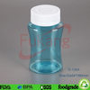 60ml circular capsule health product plastic bottle