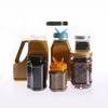 Hot Selling 225ml Kitchen plastic spice jars with twist lid