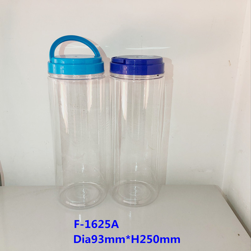 1625ml circular food grade plastic bottle