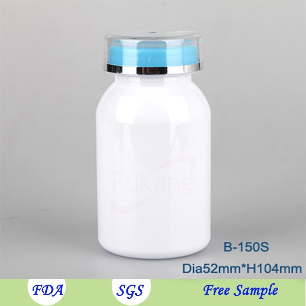 150ml plastic pet bottles amber pharmaceutical tablet packaging