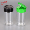 Food grade clear plastic spice container PET salt bottle